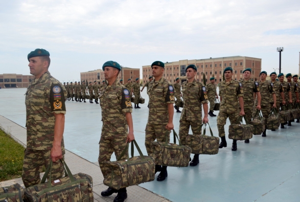 Азербайджанские миротворцы отправились в Афганистан