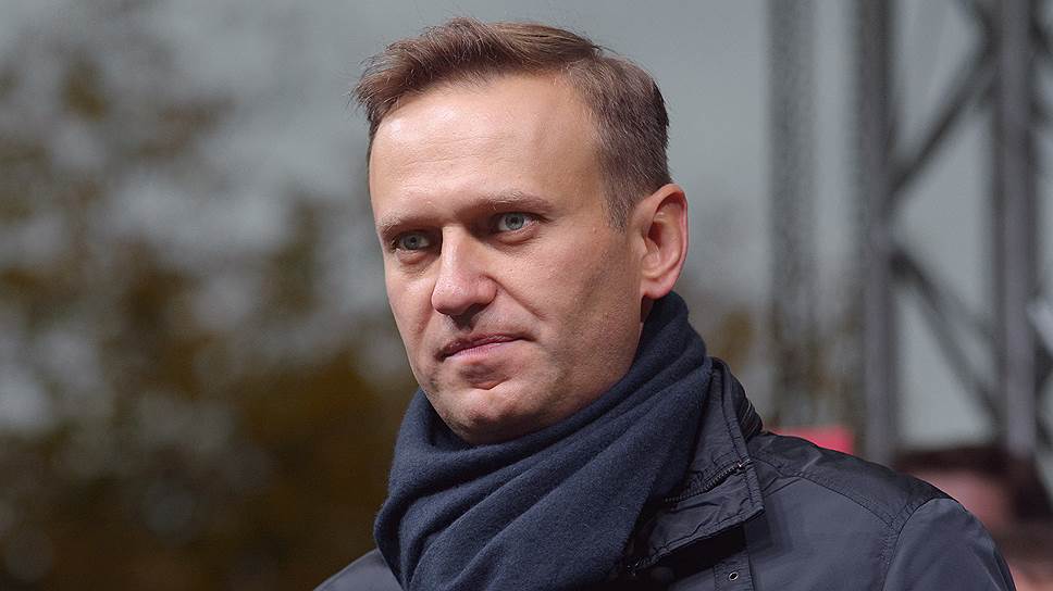 Навальный проведёт ночь в отделе полиции