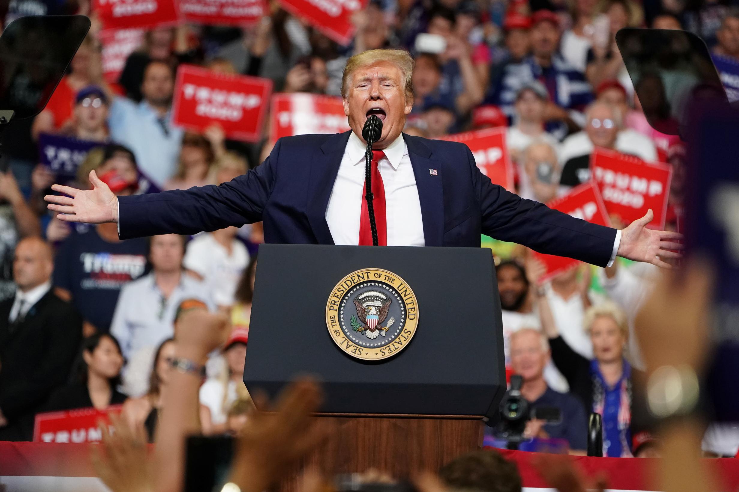 Donald Trump formally launches 2020 re-election bid - VIDEO