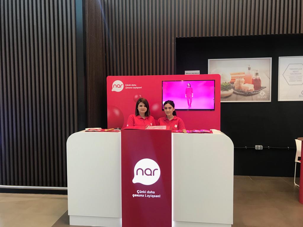 Nar is already at hypermarket for the customers’ convenience