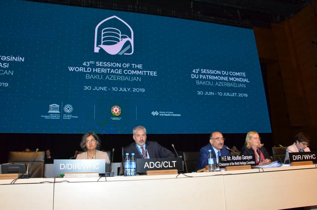 First plenary meeting held within 43rd session of UNESCO World Heritage Committee in Baku (PHOTO)
