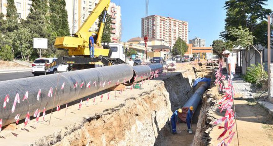 «Азерсу» планирует завершить проект водоснабжения «Ени Гюнешли» до конца месяца