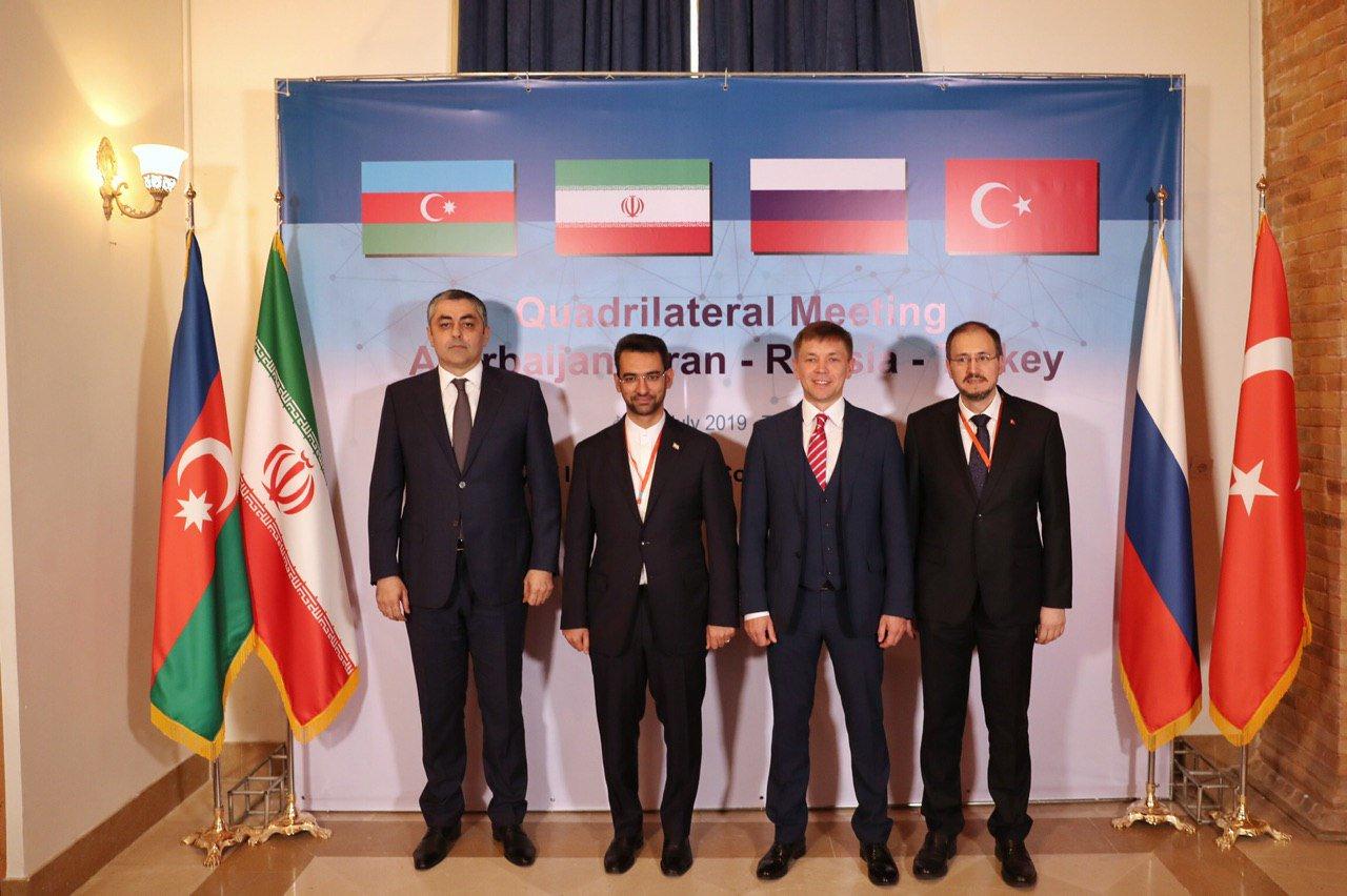 Tehran hosts high-rank quadrilateral meeting between Iran, Azerbaijan, Russia and Turkey (PHOTO)