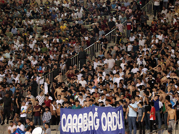 Polisdən təkzib: “Qarabağ”ın oyununda Ermənistan bayrağı dalğalandırılmayıb