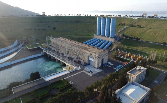 Ремонтные работы «Азерэнержи» на Мингячевирской ГЭС
