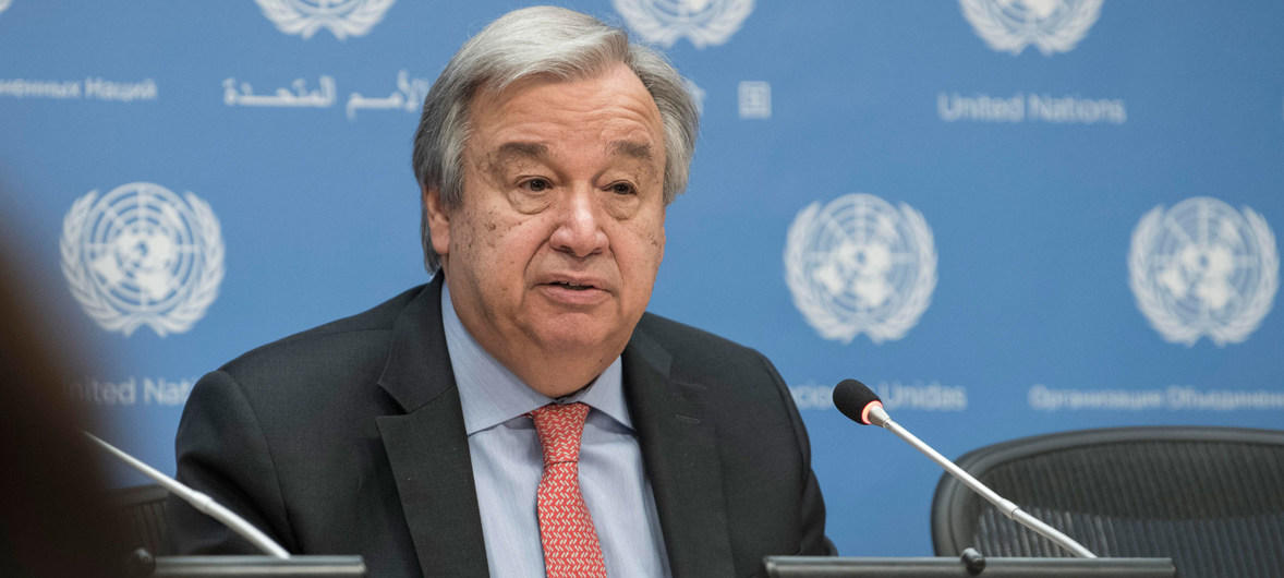 Guterres: Serious violations of int'l humanitarian, human rights law continue around world