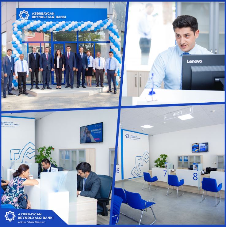 Международный Банк Азербайджана обновил отделения в  Геранбое и Агстафе