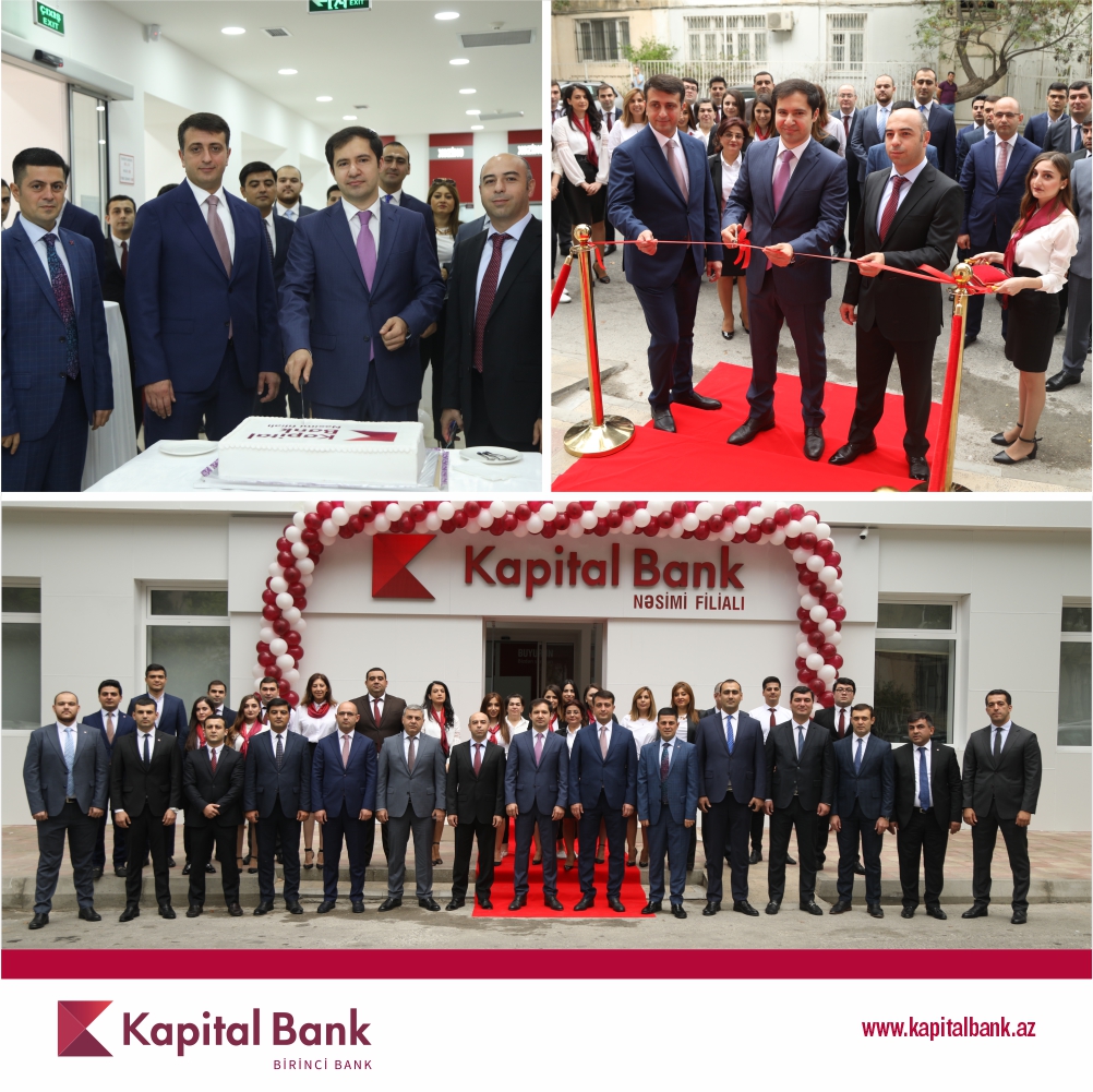 Kapital Bank представил обновленный филиал Насими