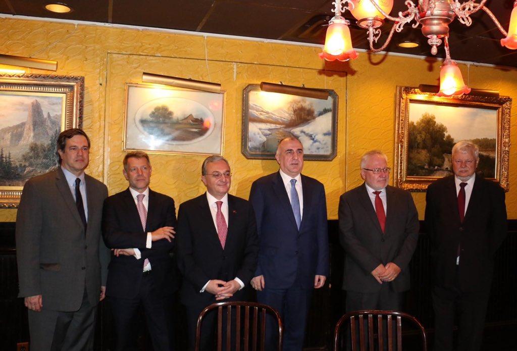 The meeting between Azerbaijani and Armenian FMs kicks off in New York
