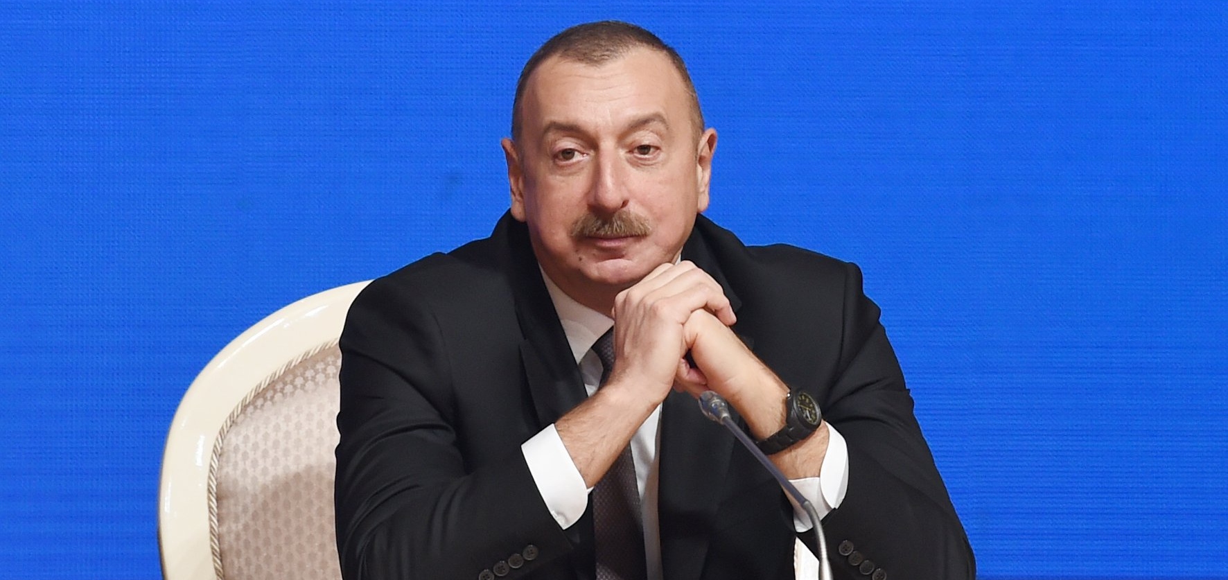 Ильхам Алиев: «На этой территории хотели строить здания, но я не позволил»