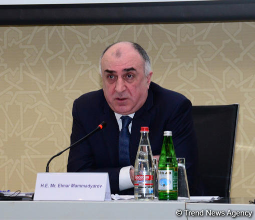 Elmar Mammadyarov: Armenia continues to carry out illegal activities to consolidate the annexation of the occupied territories