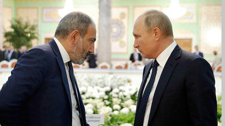 Между Путиным и Пашиняном состоялся телефонный разговор