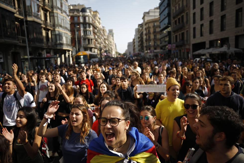 В Каталонии во время протестов пострадали 182 человека