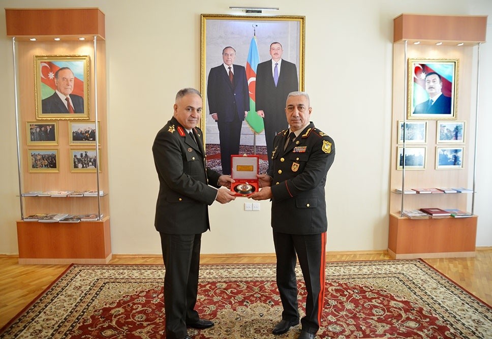 Военная делегация Турции посетила Азербайджан