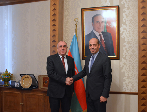 Глава МИД Азербайджана принял копии верительных грамот нового посла Иордании в Баку