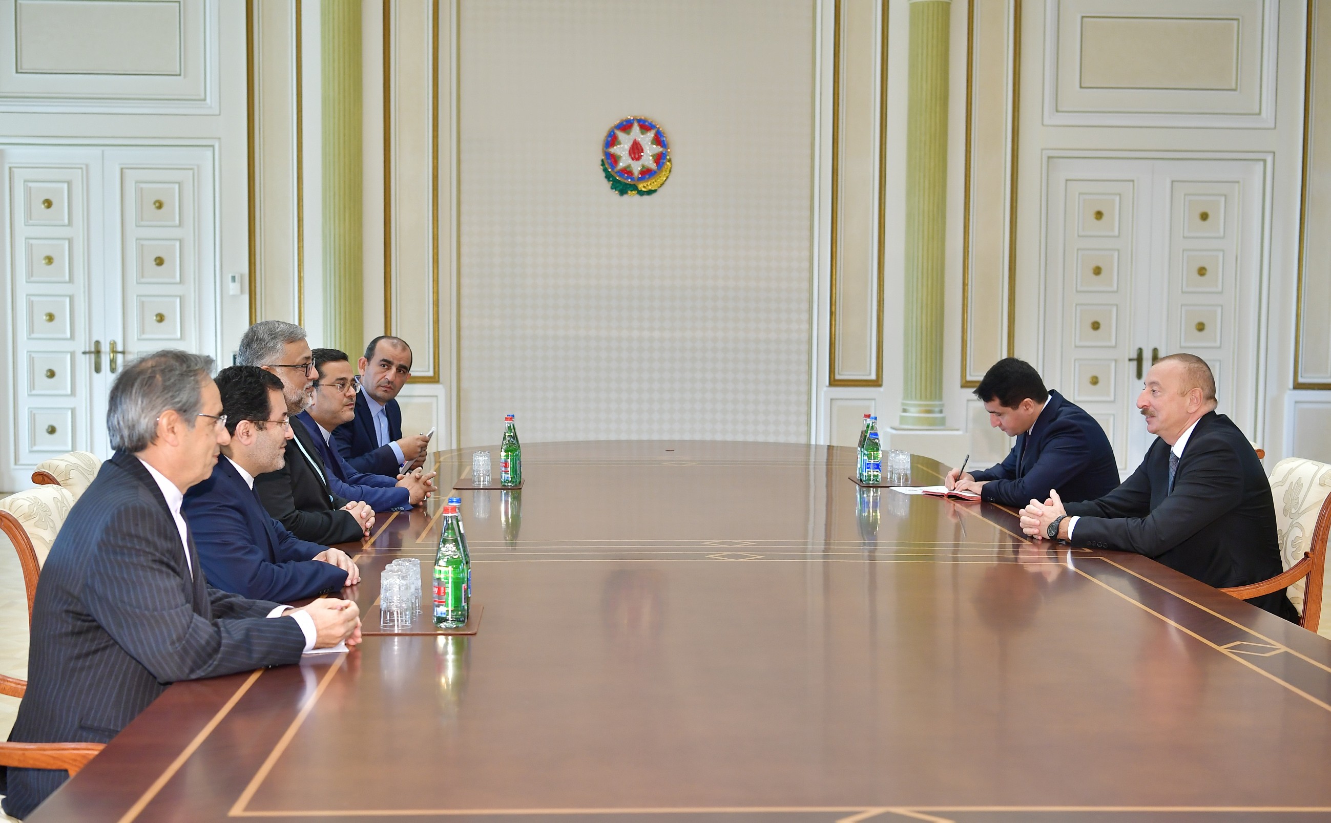 Президент Азербайджана принял председателя Организации культуры и исламских связей Ирана