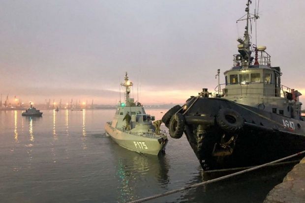 Россия вернет захваченные корабли ВМС Украины