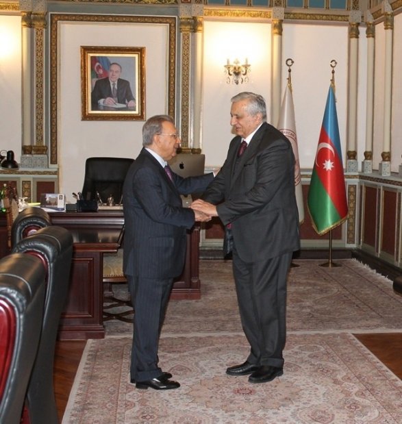 Рамиз Мехтиев встретился  с вице-президентом Академии наук Грузии