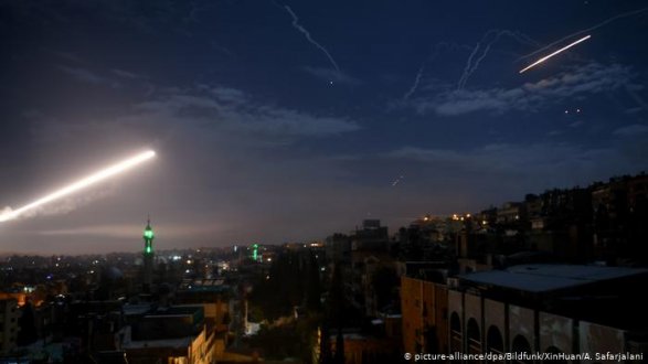Массированный удар Израиля по Сирии