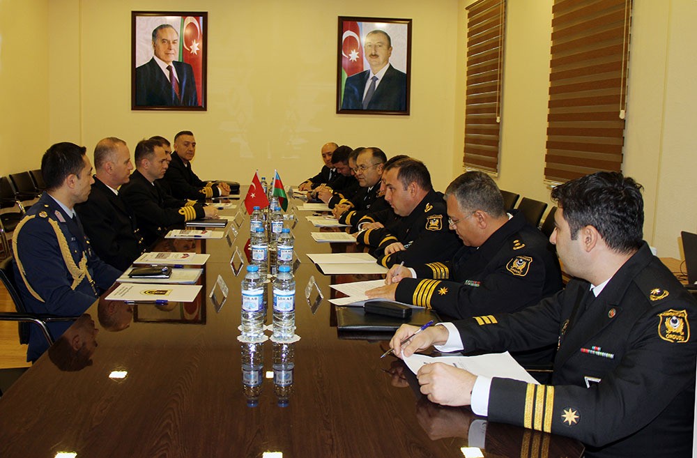 Делегация ВМС Турции находится с визитом в Азербайджане