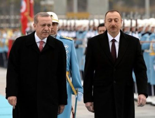 Алиев и Эрдоган принимают участие в церемонии присоединения TANAP к Европе
