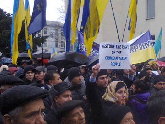 В Украине готовят марш на Крым