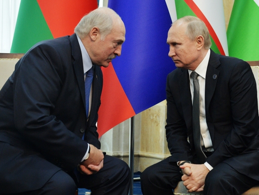 Путин и Лукашенко начали встречу