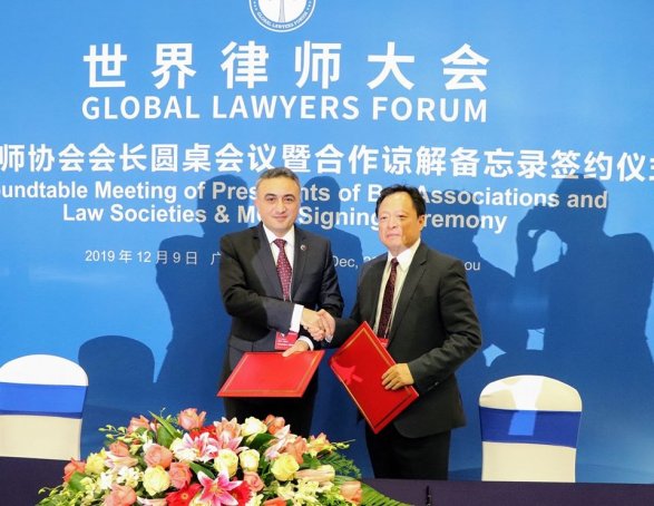 Подписано соглашение между адвокатами Азербайджана и Китая