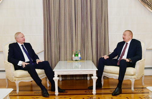 Президент Азербайджана принял главу BP