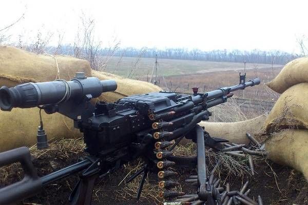 Армяне обстреляли позиции азербайджанской армии из крупнокалиберных пулеметов