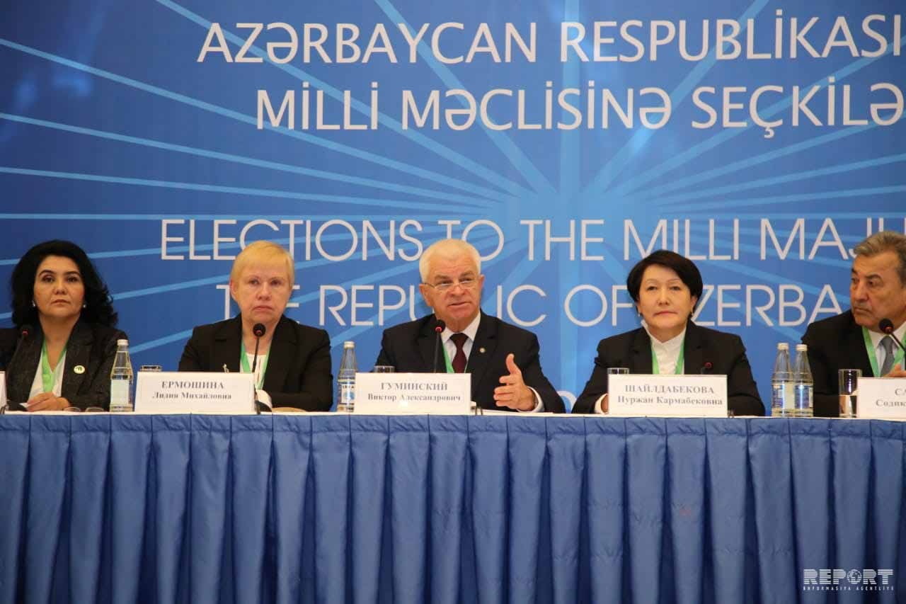 Глава миссии СНГ: Выборы - важный шаг на пути к продолжению реформ в Азербайджане