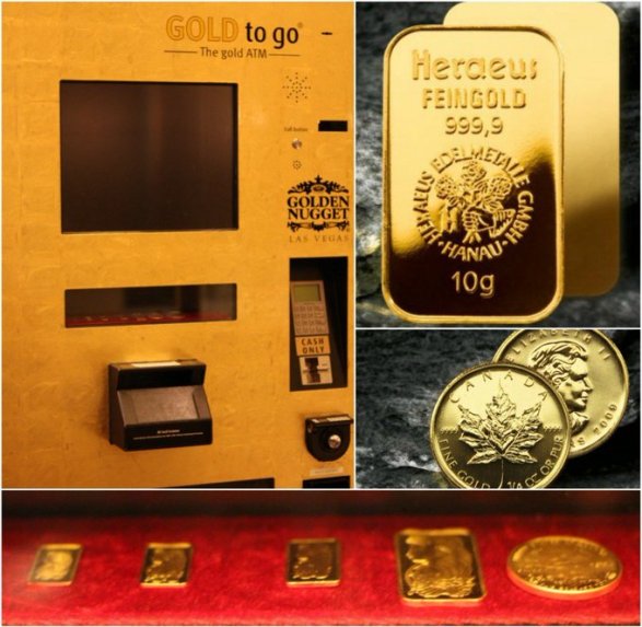 В Узбекистане золотые слитки можно будет купить в автоматах