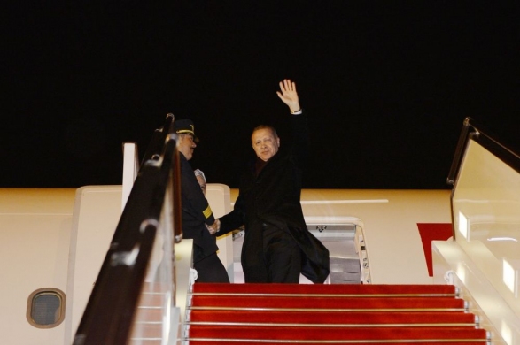 Завершился визит Эрдогана в Азербайджан