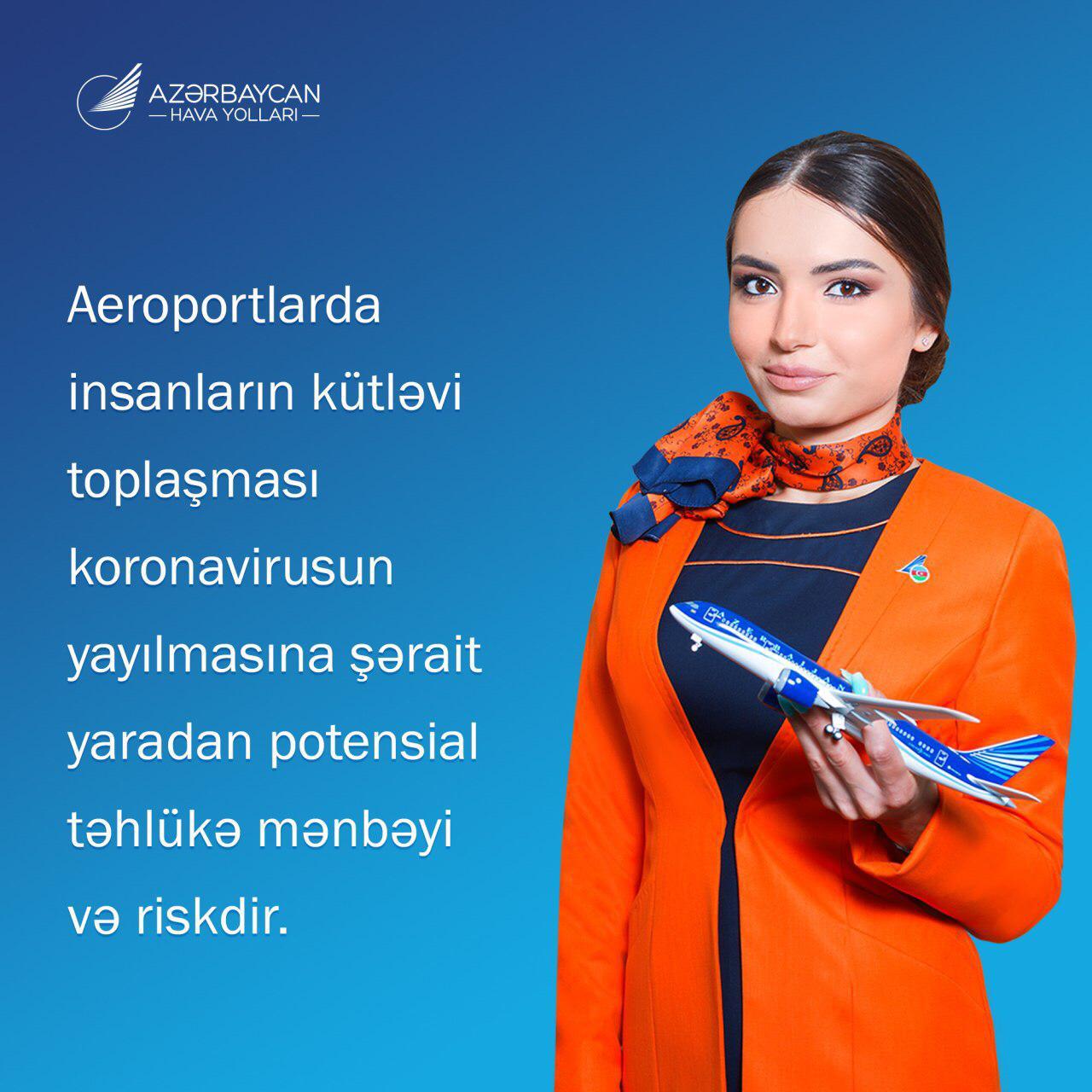 “Azərbaycan Hava Yolları” QSC-nin mətbuat xidmətinin məlumatı