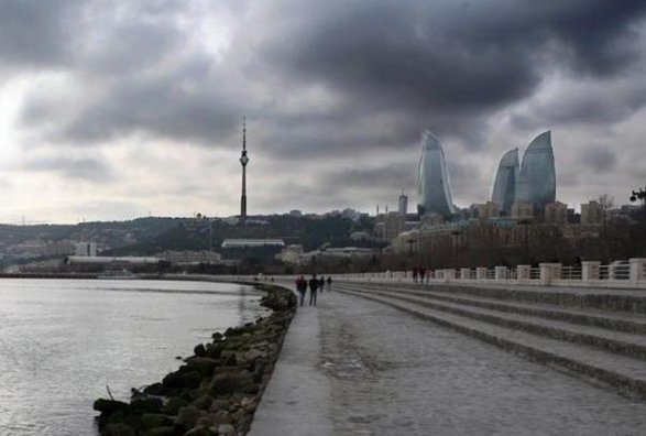 В Баку будет пасмурно
