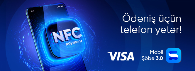 Банк Республика запустил услугу NFC-платежей Баку