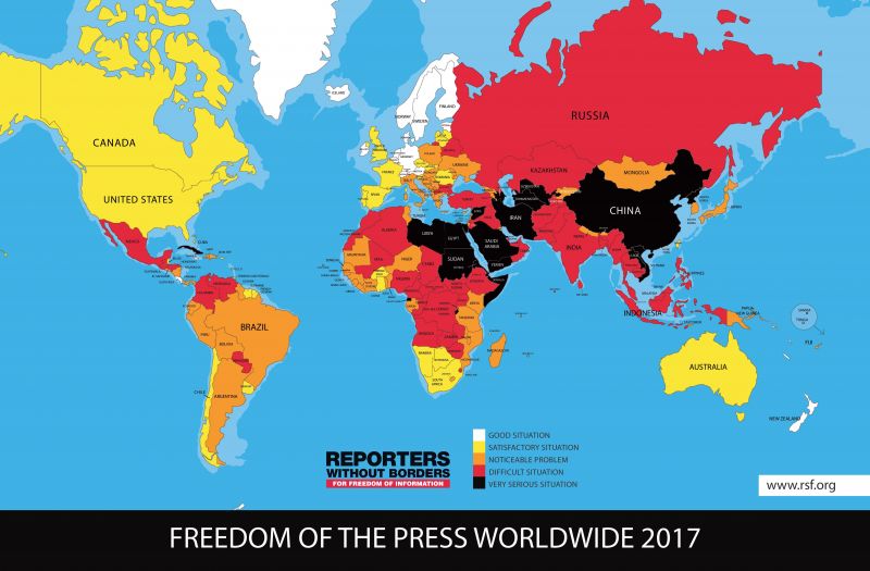 Сегодня Всемирный день свободы печати