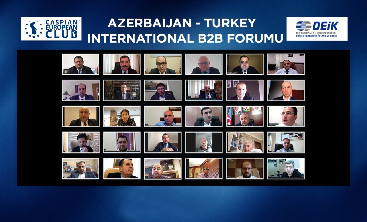 “Azərbaycan-Türkiyə” üçüncü beynəlxalq onlayn B2B forum keçirilib