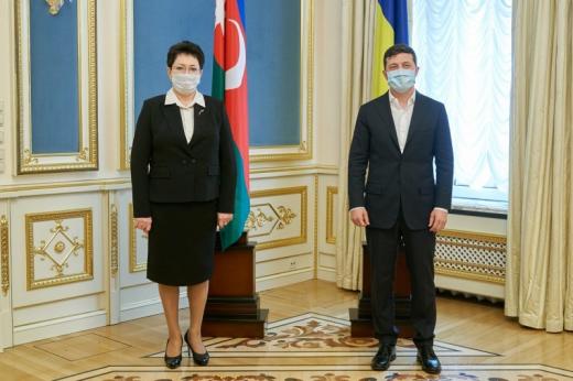 Ахундова начала работу на посту посла Азербайджана в Украине