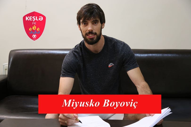 Азербайджанский клуб продлил контракт с черногорским футболистом