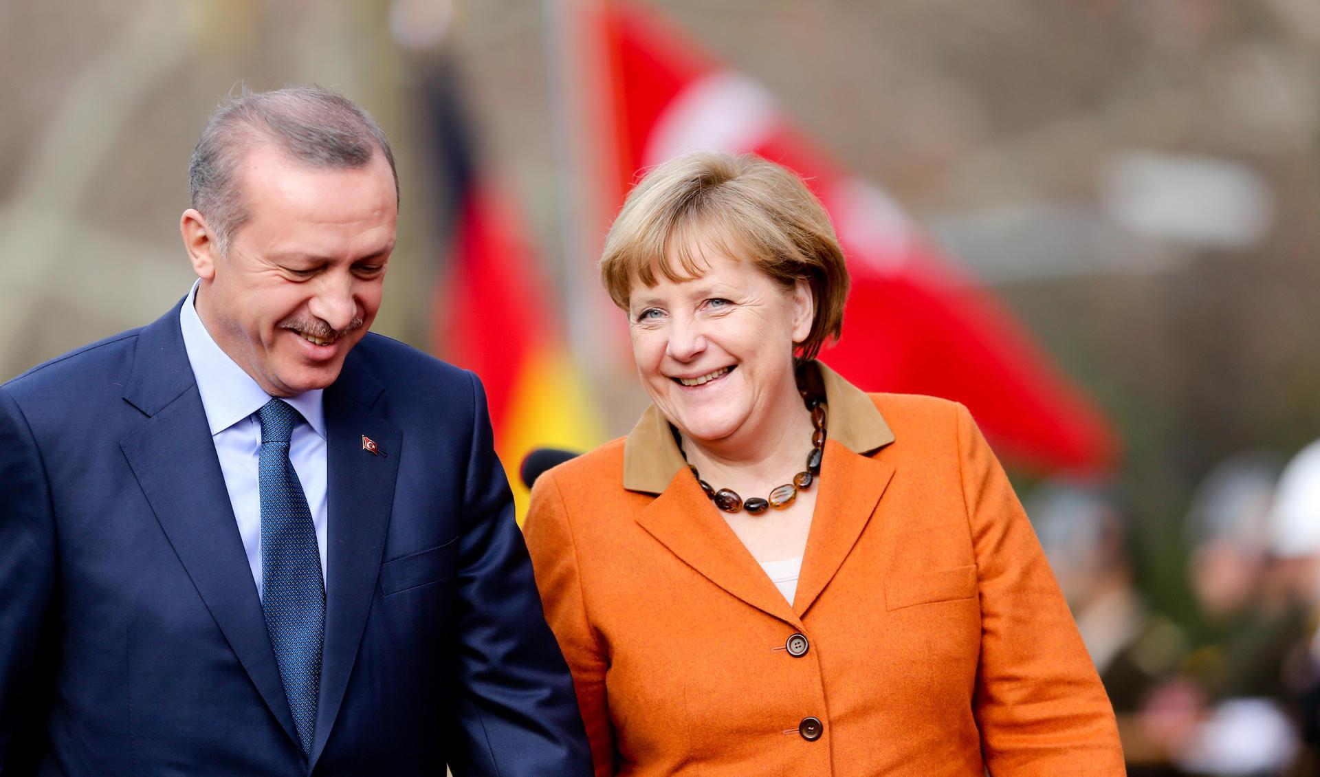 Эрдоган и Меркель обсудили Ливию и Сирию
