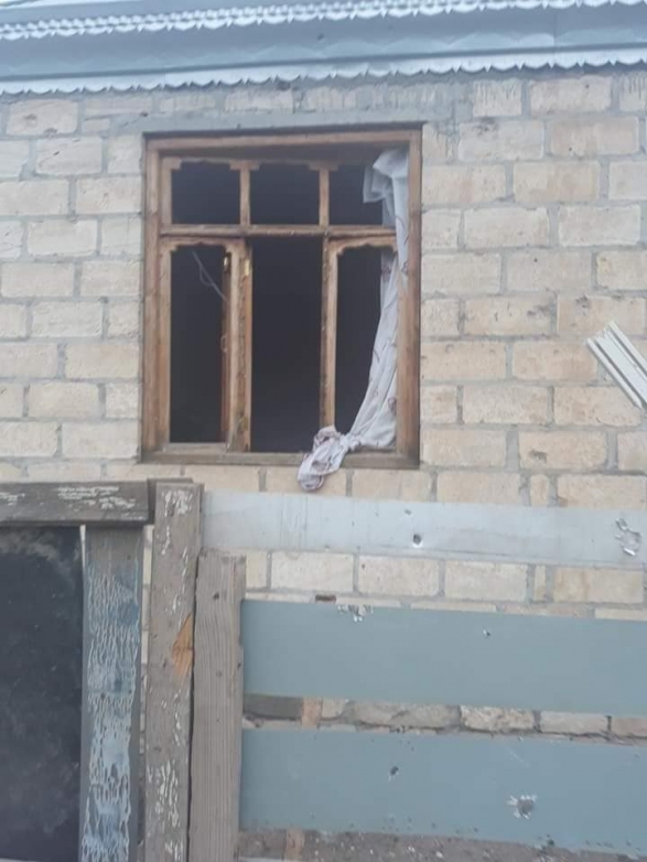 Во время обстрела повреждён дом в селе Дондар Гушчу  - ФОТО