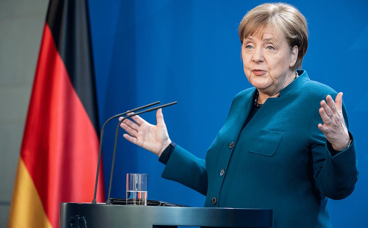 Меркель провела переговоры с возможным преемником