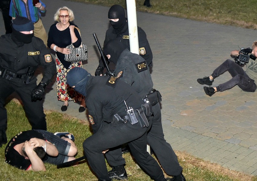 В Беларуси задержали более двух тысяч человек за прошедшие сутки