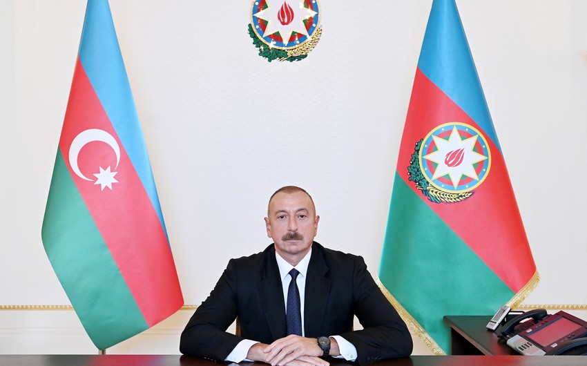 Президент Азербайджана: Были дни, когда на Тертерский район падало 2 000 снарядов