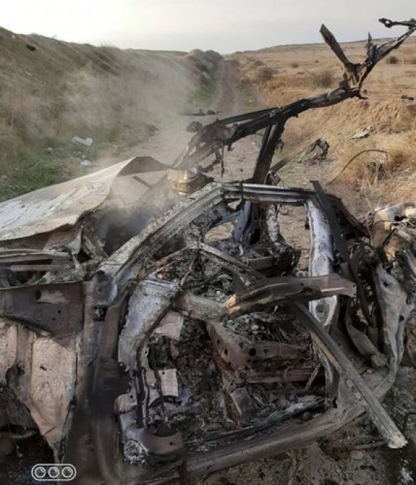 ANAMA: Автомобиль в Физули подорвался на двух противотанковых минах