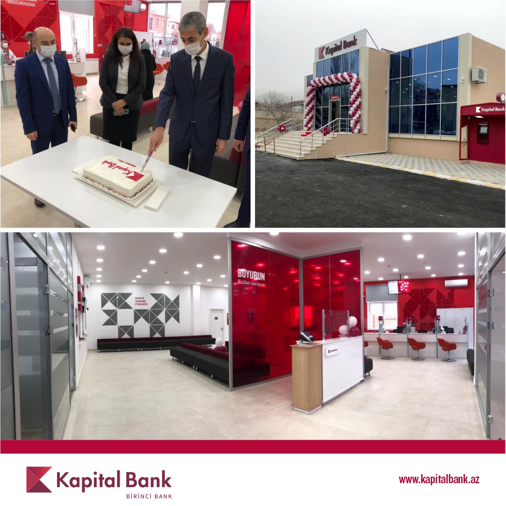 Kapital Bank Ordubad filialını yenilədi
