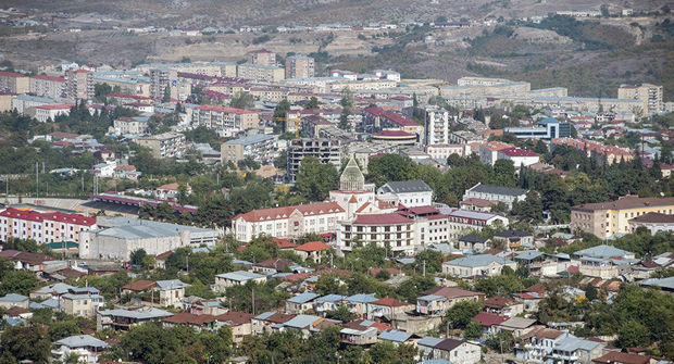 Ermənilər Xankəndini tərk edir - FOTO