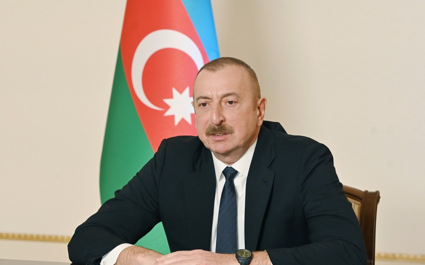 Prezident Aydın Kərimovu videoformatda qəbul etdi - VİDEO
