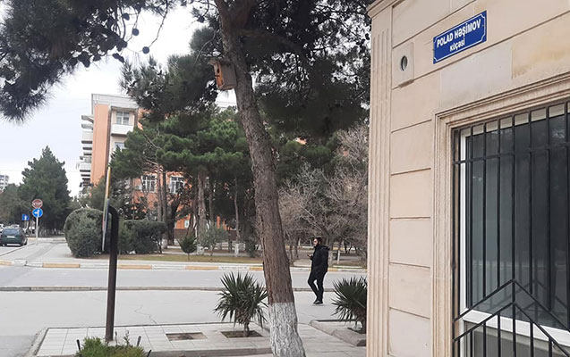 Sumqayıtın mərkəzi küçəsinə Polad Həşimovun adı verildi - FOTO